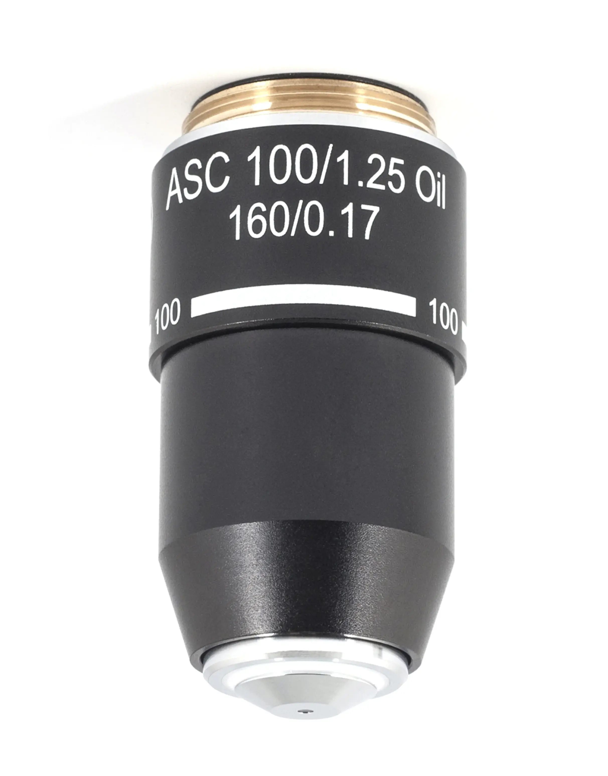 B Series - Achromatic super contrast objective ASC 100X/1.25/S-Oil (WD=0.14mm)