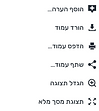 הפורמט הדיגיטלי לחיצה על עכבר ימני חלון פעולות