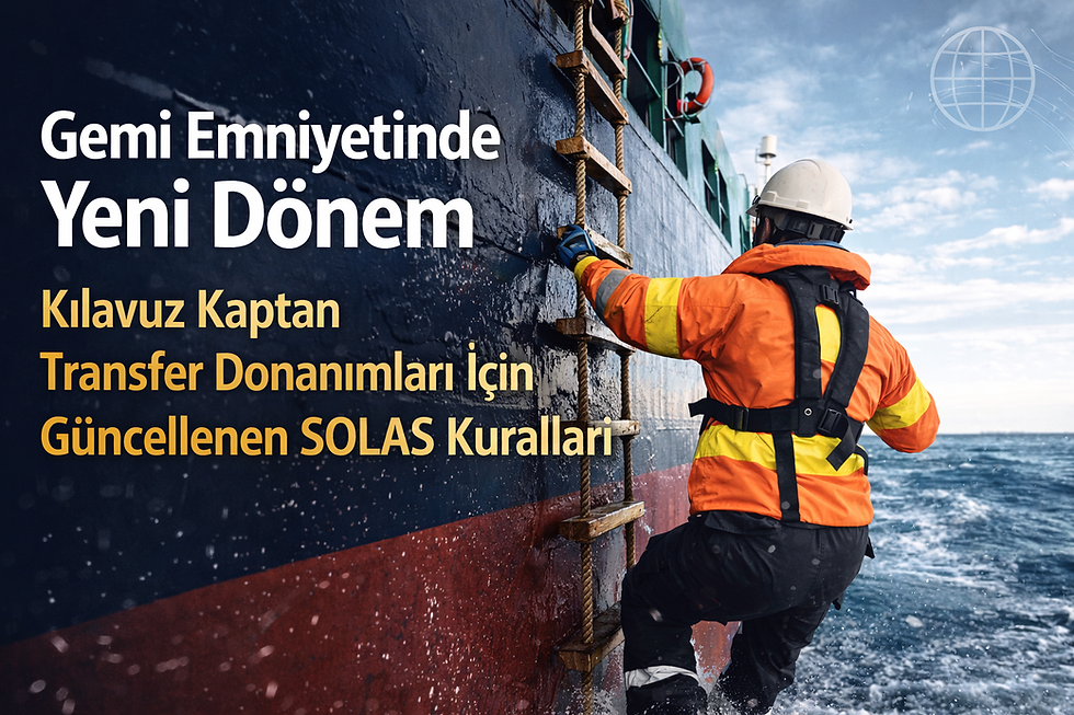 Gemi Emniyetinde Yeni Dönem