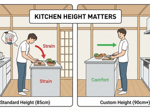 Kitchen Height Matters