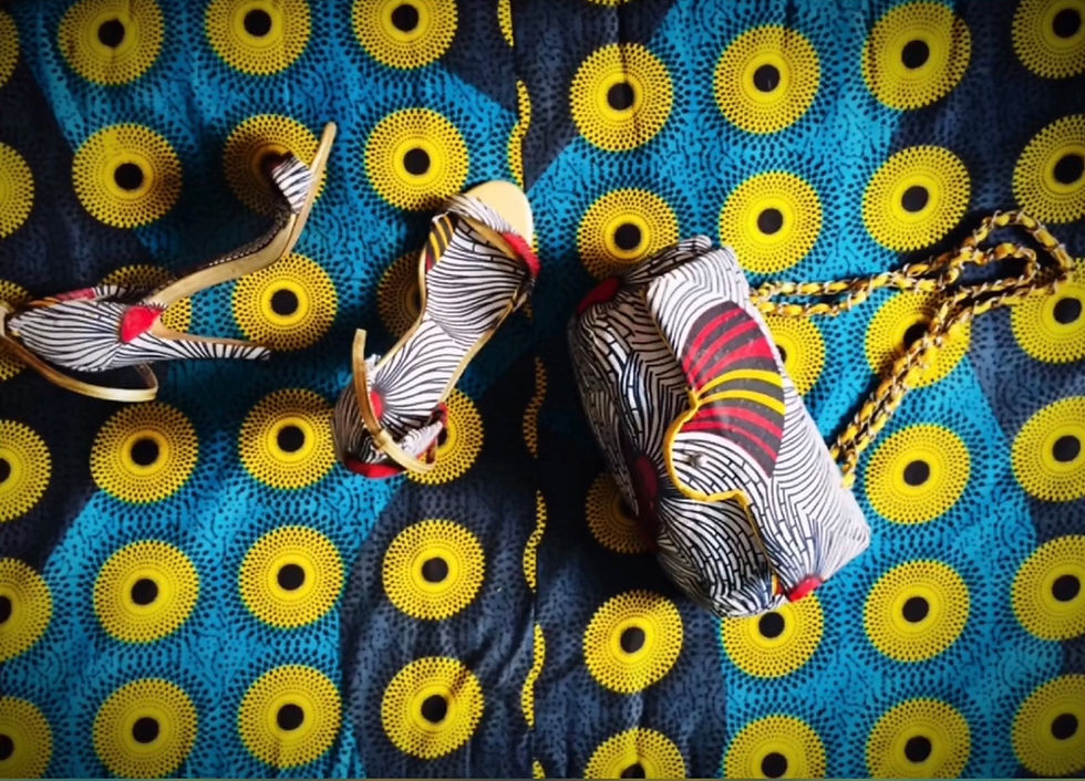 DIY - ANKARA COVERED BAG &SHOES (PART 2)