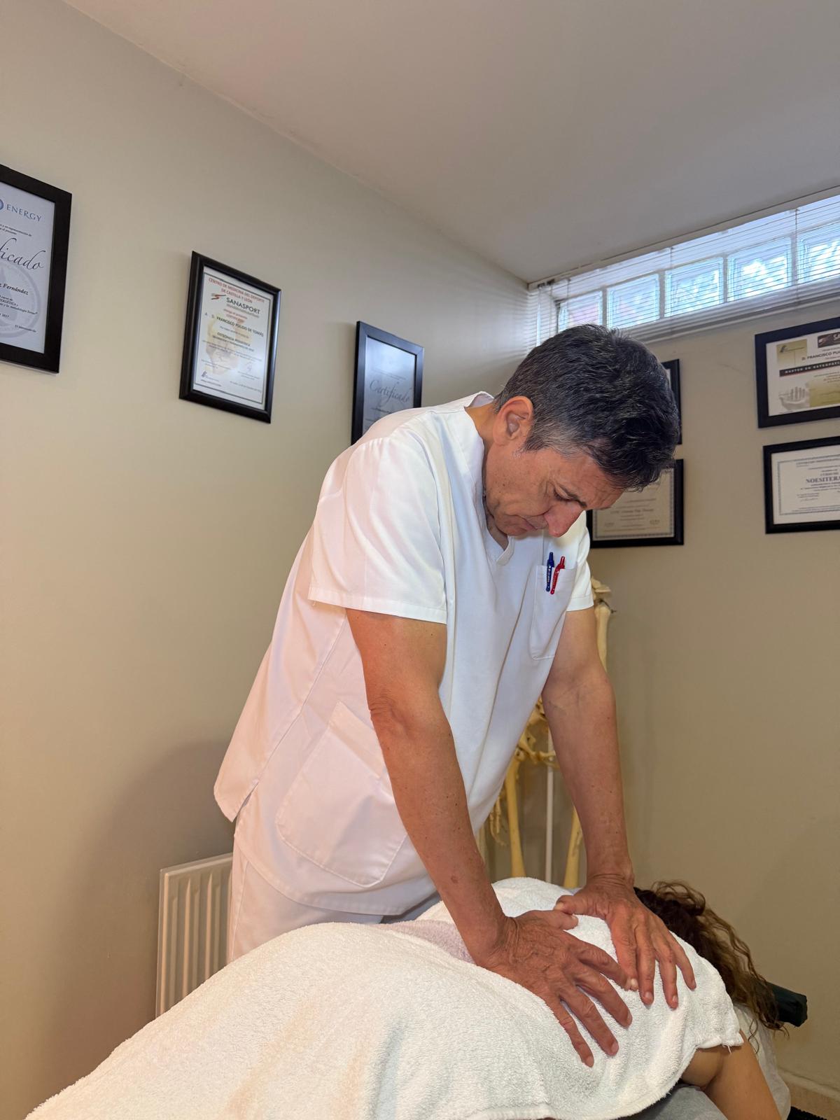 Francisco Pulido en tratamiento