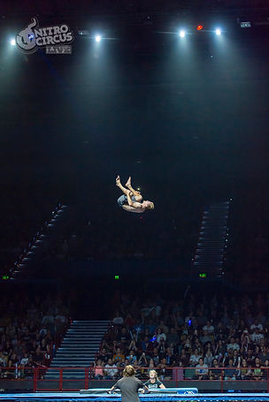 Greg Roe performs at Nitro Circus