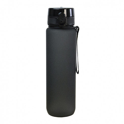 Пляшка для води під друк логотипу Pontico, чорна