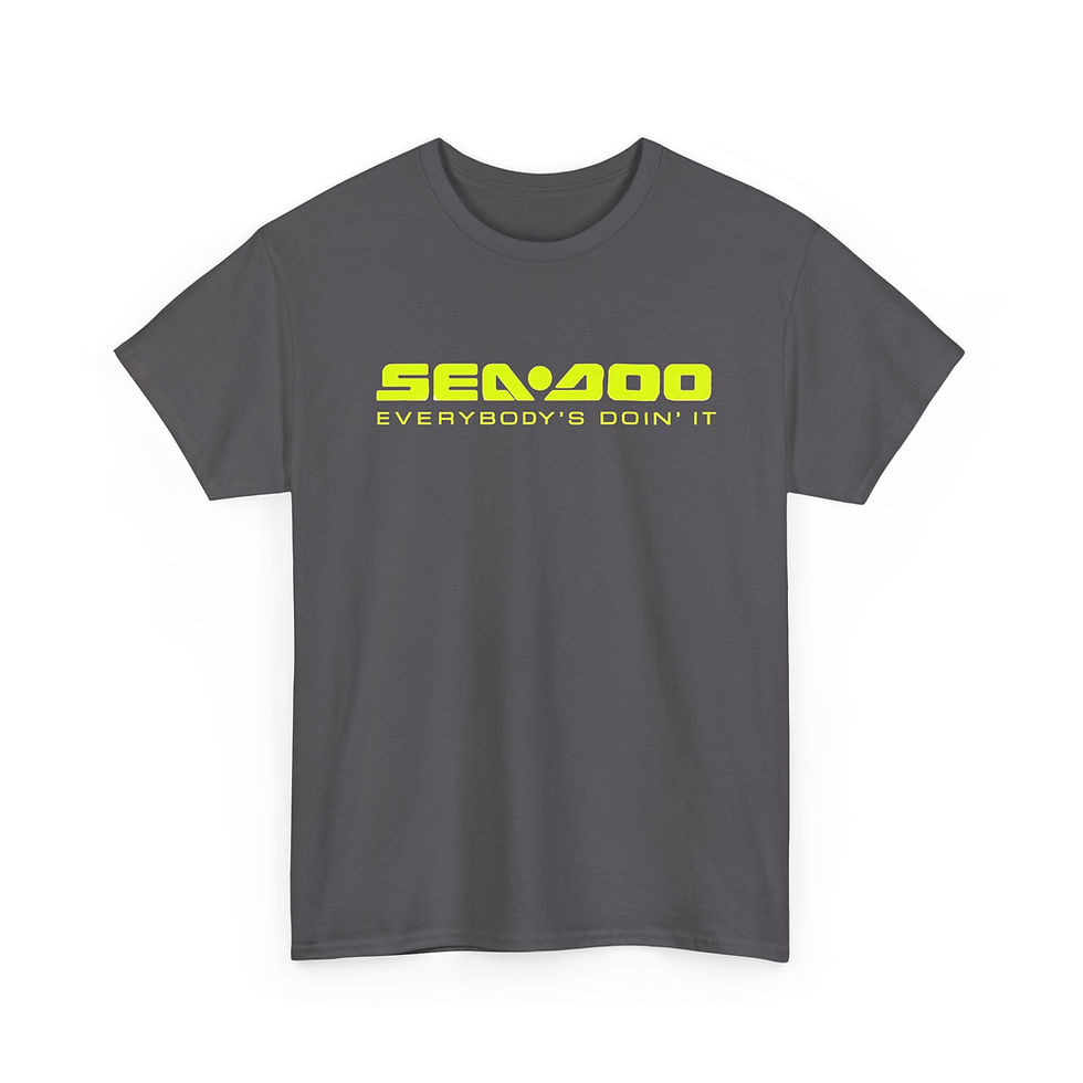 Thumbnail: Sea-Doo "Everybody's Doin' It" T-Shirt - Neon Yellow Logo