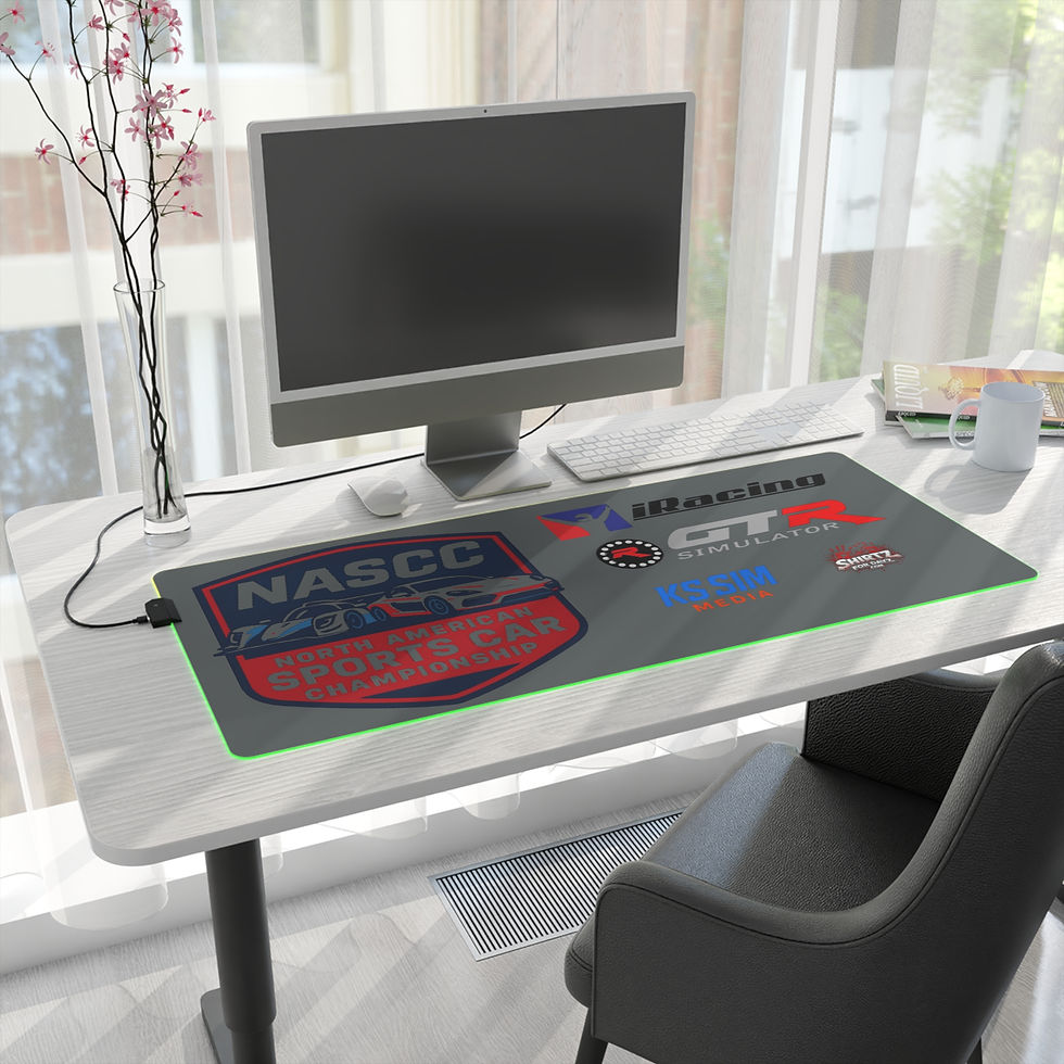 Thumbnail: Official NASCC LED Light Up Gaming Desk Mat