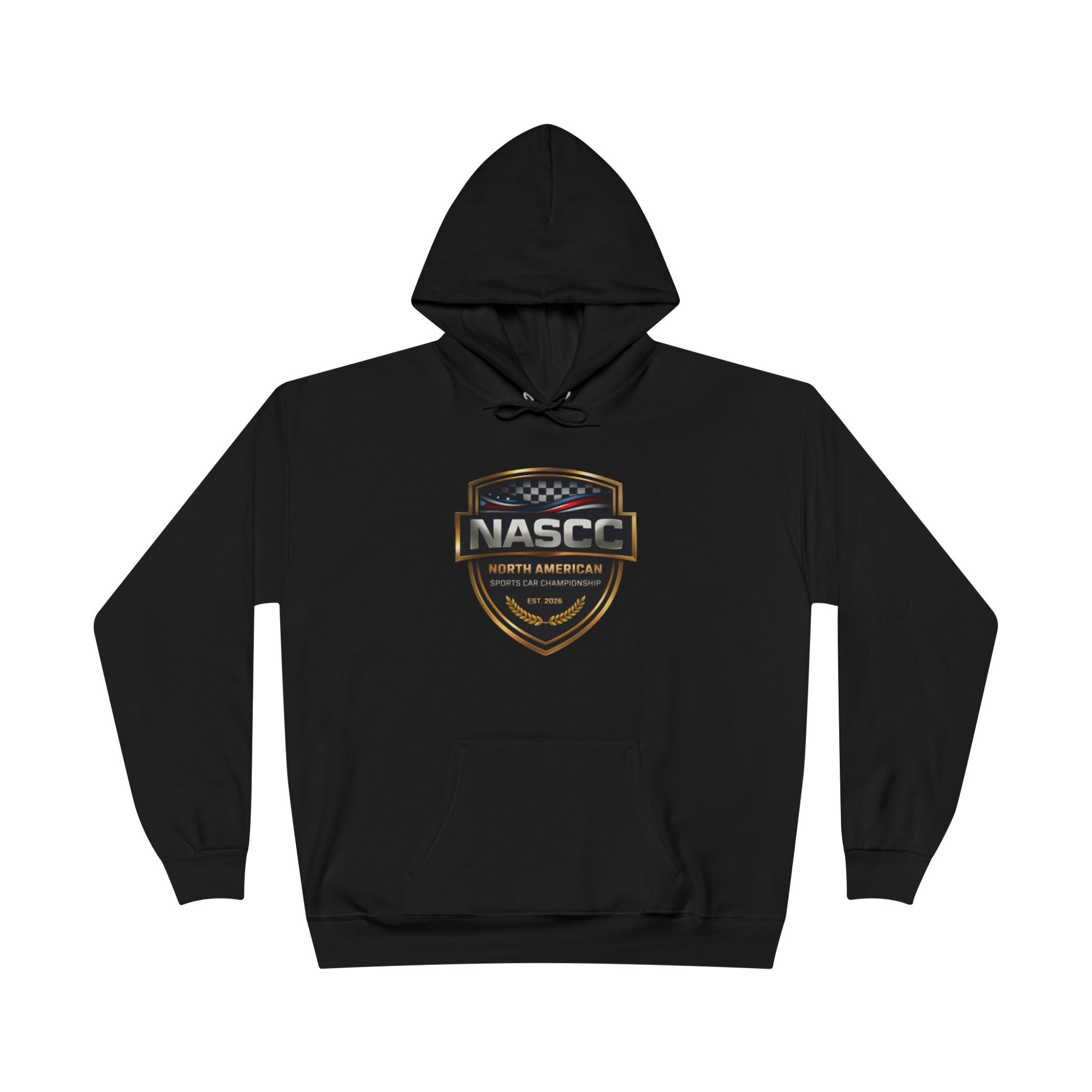 NASCC Official DELUXE Pullover Hoodie | Front & Back | Updated Logo