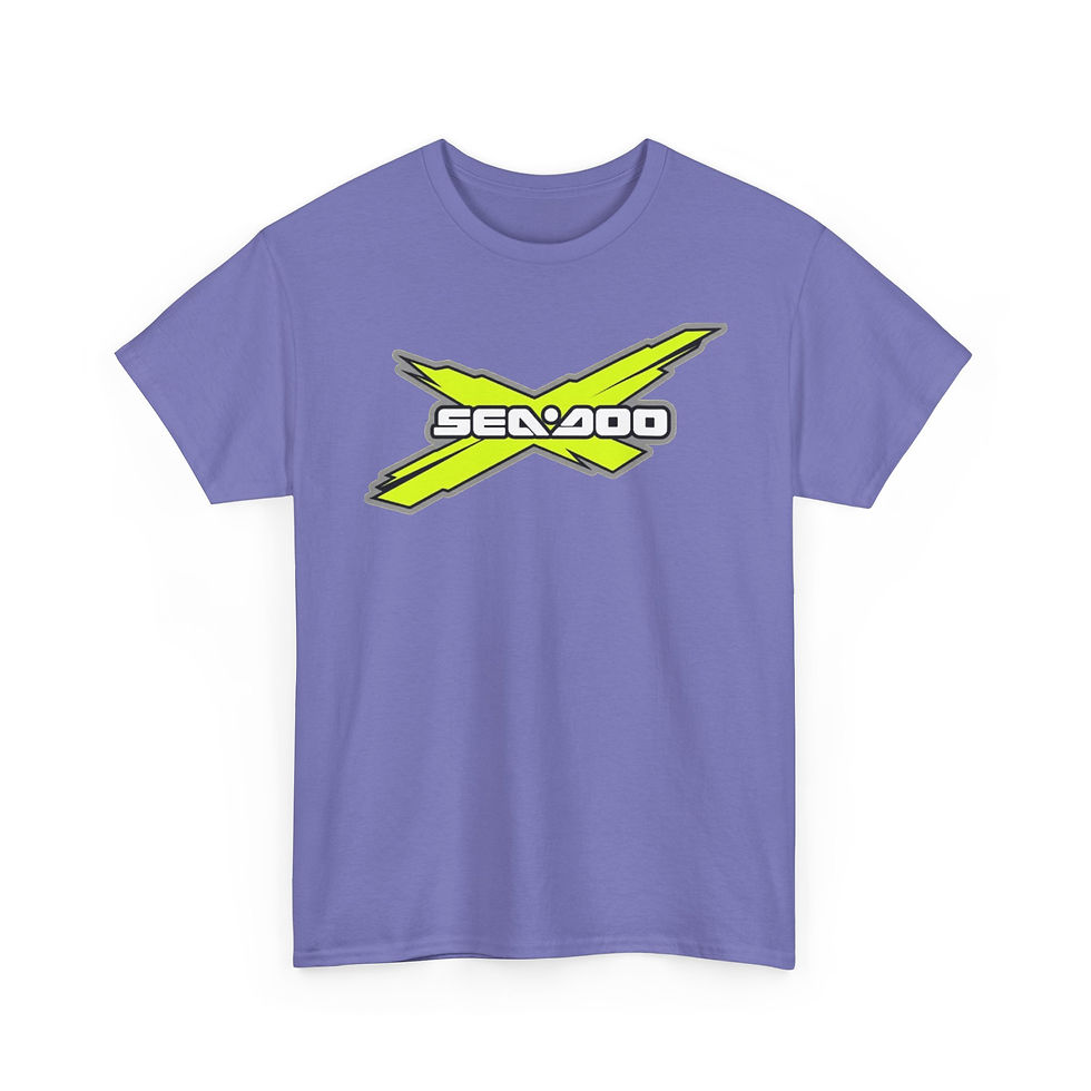 Thumbnail: Sea-Doo X Logo T-Shirt — Neon Yellow