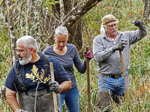 LICI Begins a Tree Planting Project at the Lockport, La. Boardwalk