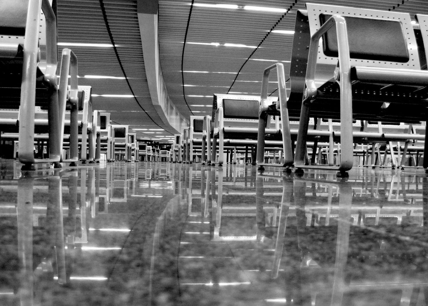 'Going Nowhere' 16 x 24 inch Metal Artwork