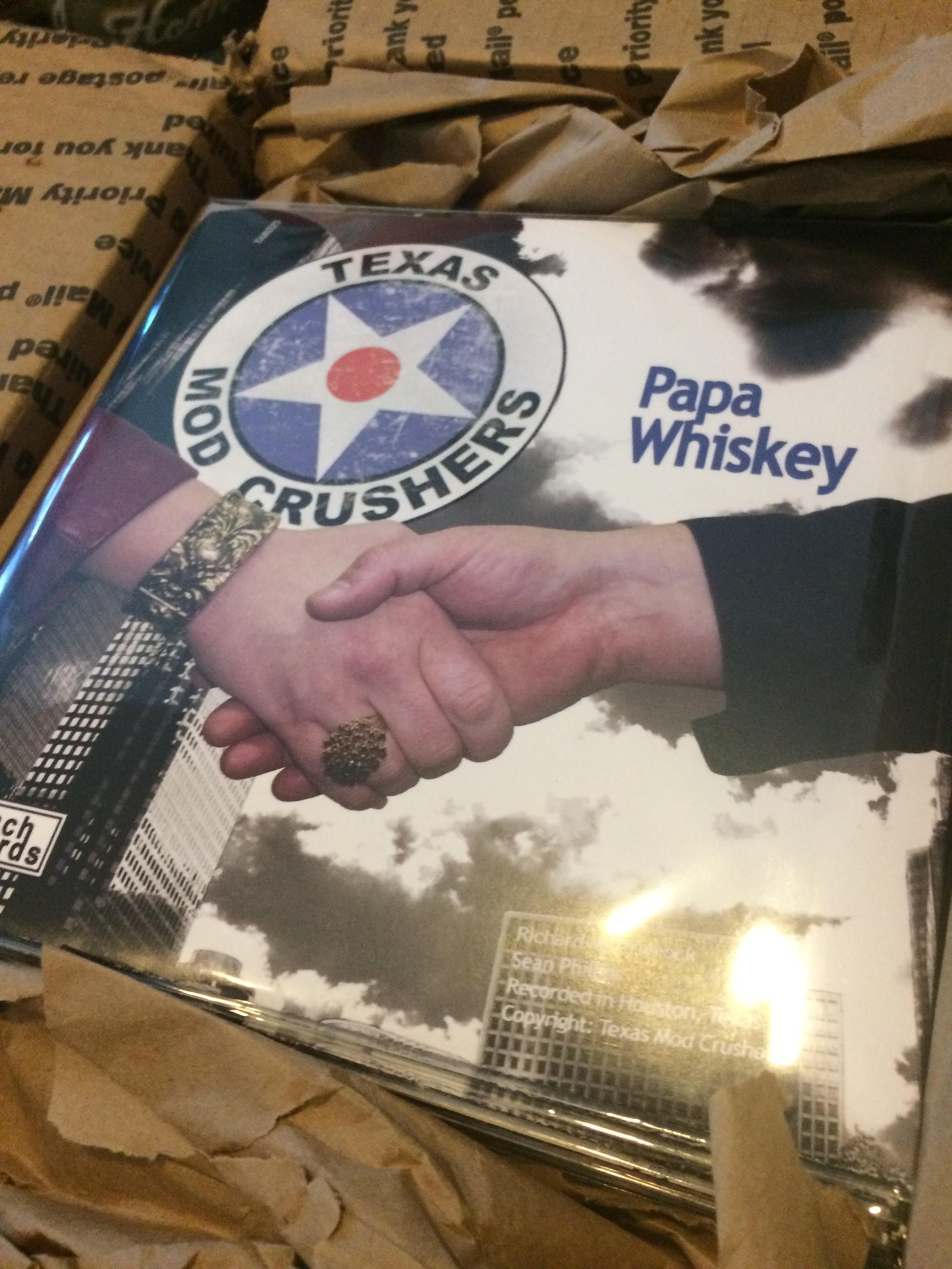 Limited Edition clear vinyl double A side single