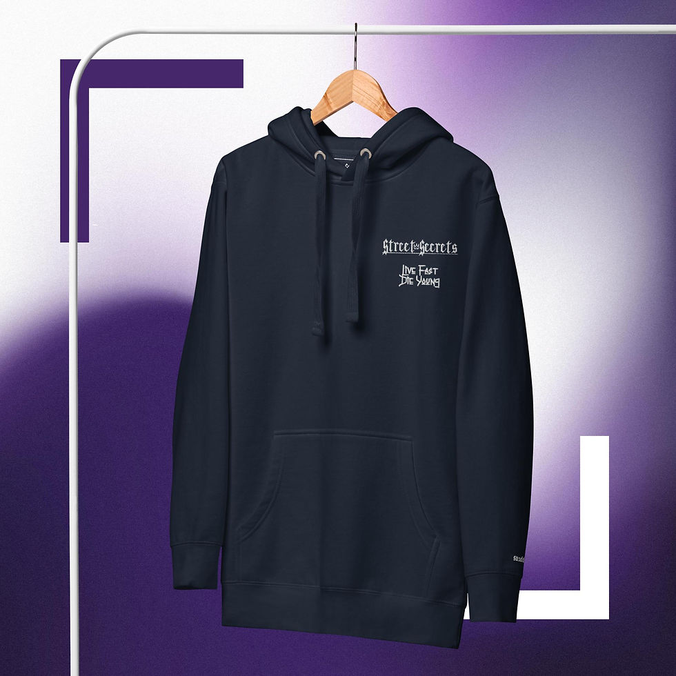 Thumbnail: Street Secrets Embroidered Hoodie