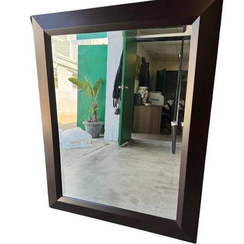 Large Modern Wall Mirror Espresso | MyGo2Girl