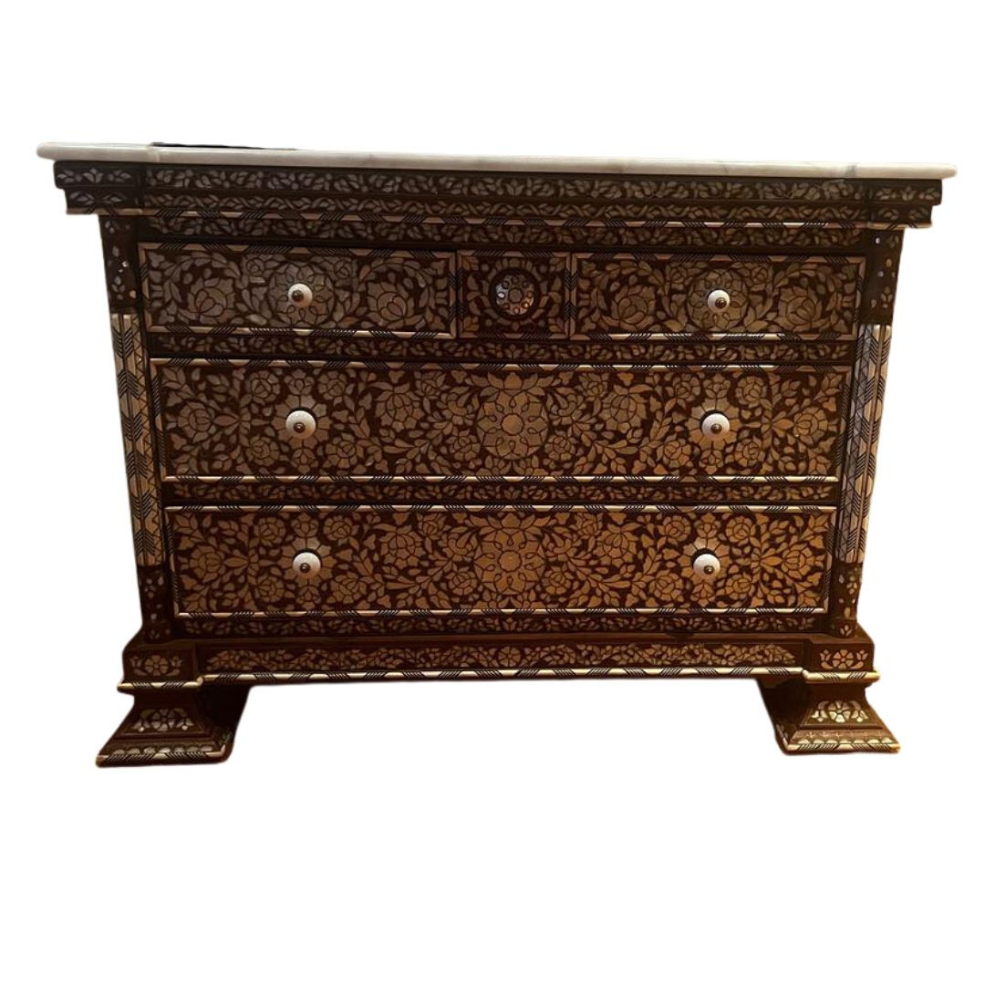 Bone Inlaid Decorative Chest