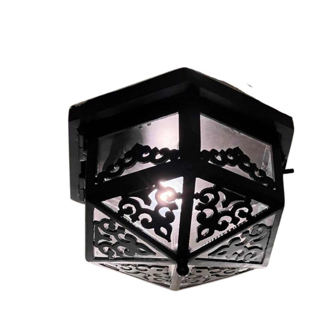 Moroccan Style Ceiling Mount Light Fixture