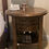 Thumbnail: Solid Wood Transitional Round Nightstand