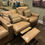 Thumbnail: Elite Leather Three Seat Leather Power Recliners