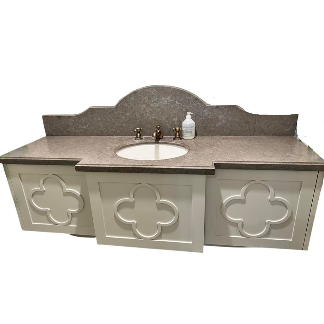 Modern Wall Mount Wide Vanity