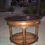 Thumbnail: Antique Round English Style Pedestal Coffee Table