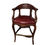 Thumbnail: Luxury Barrel Back Leather Bar Stools With Nailhead Trim