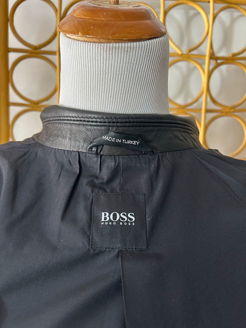 Thumbnail: Boss Black Lamb's Leather Jacket