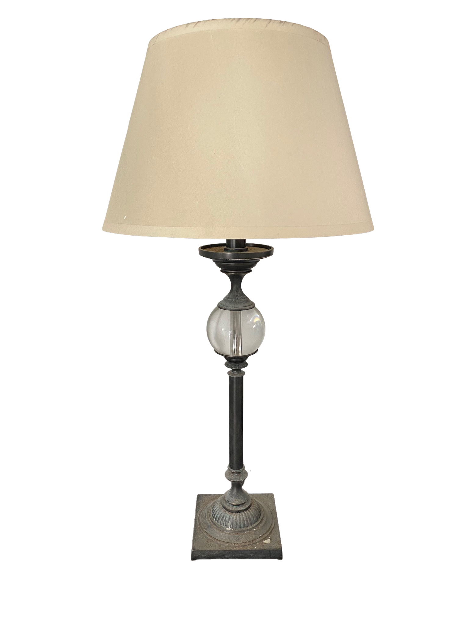 Glass Ball Table Lamp