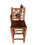 Thumbnail: Vintage Rustic Log Counter Stools