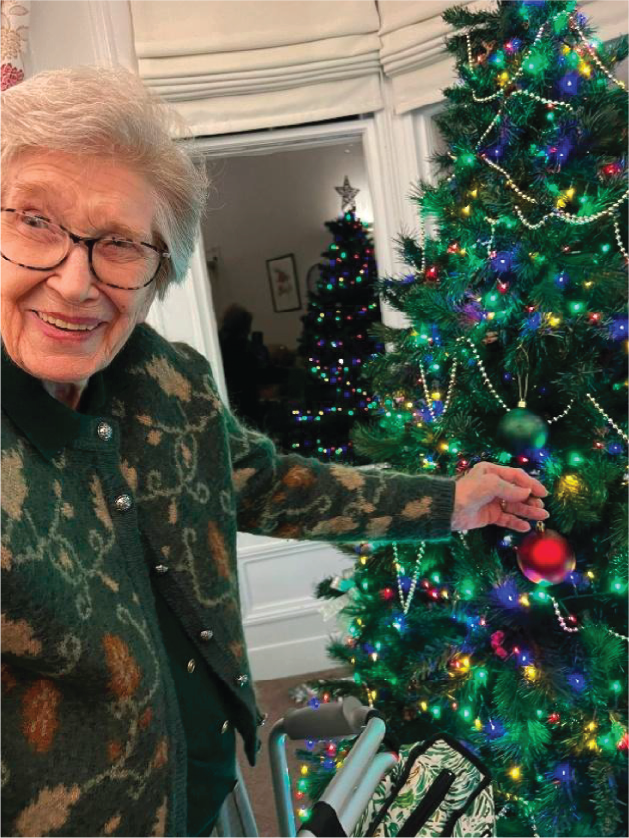 Decorating the Christmas Tree