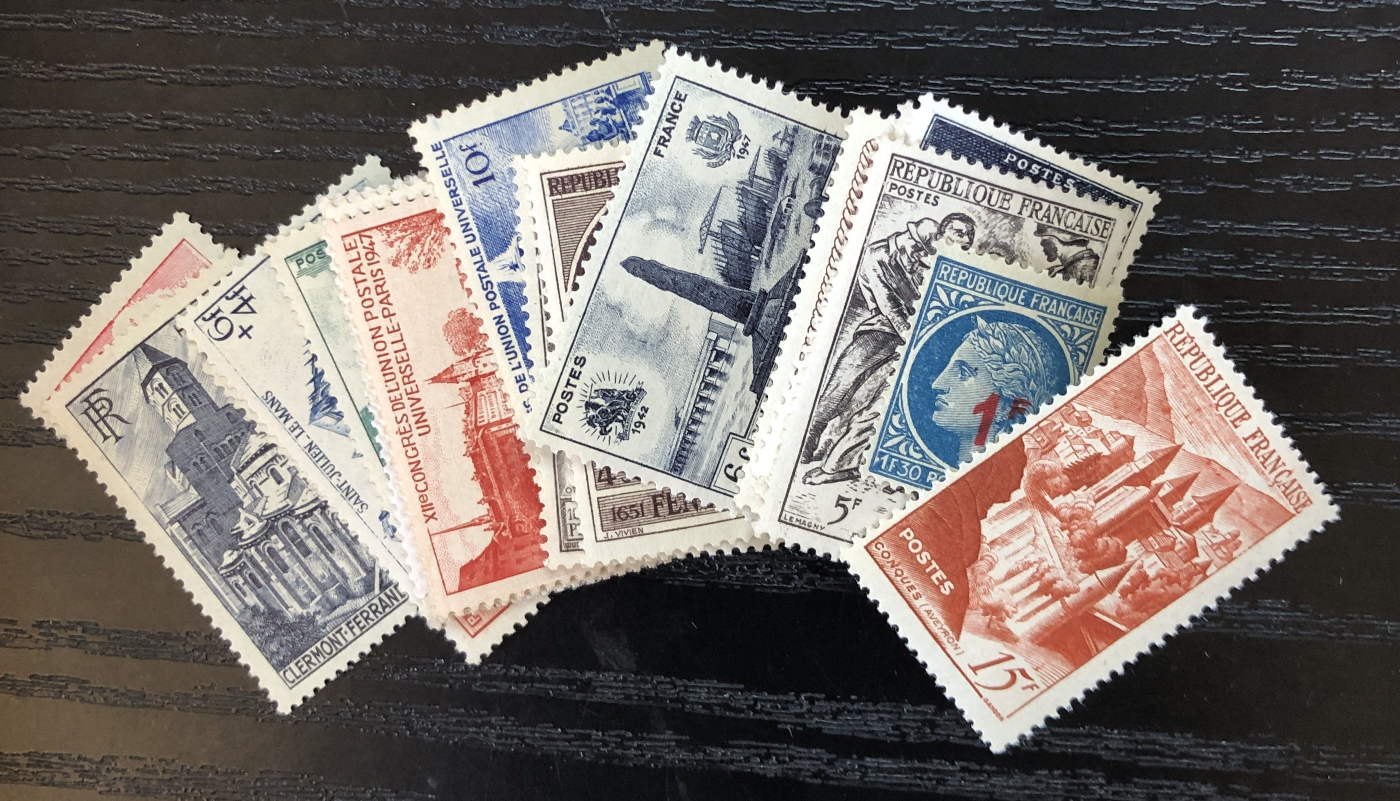 1947 - N° 772 à 792