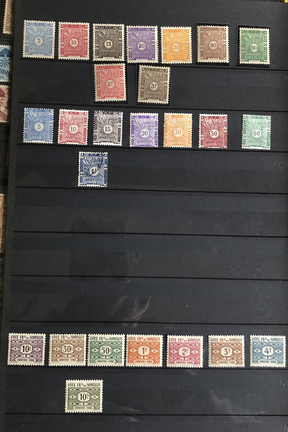 Miniature : Côte des Somalis Collection 1937-1962