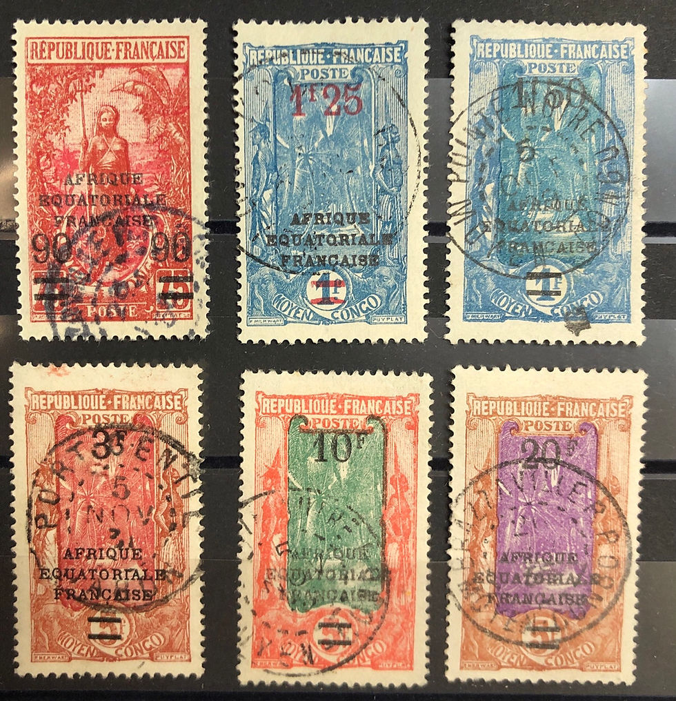 Congo N° 100/105 obl