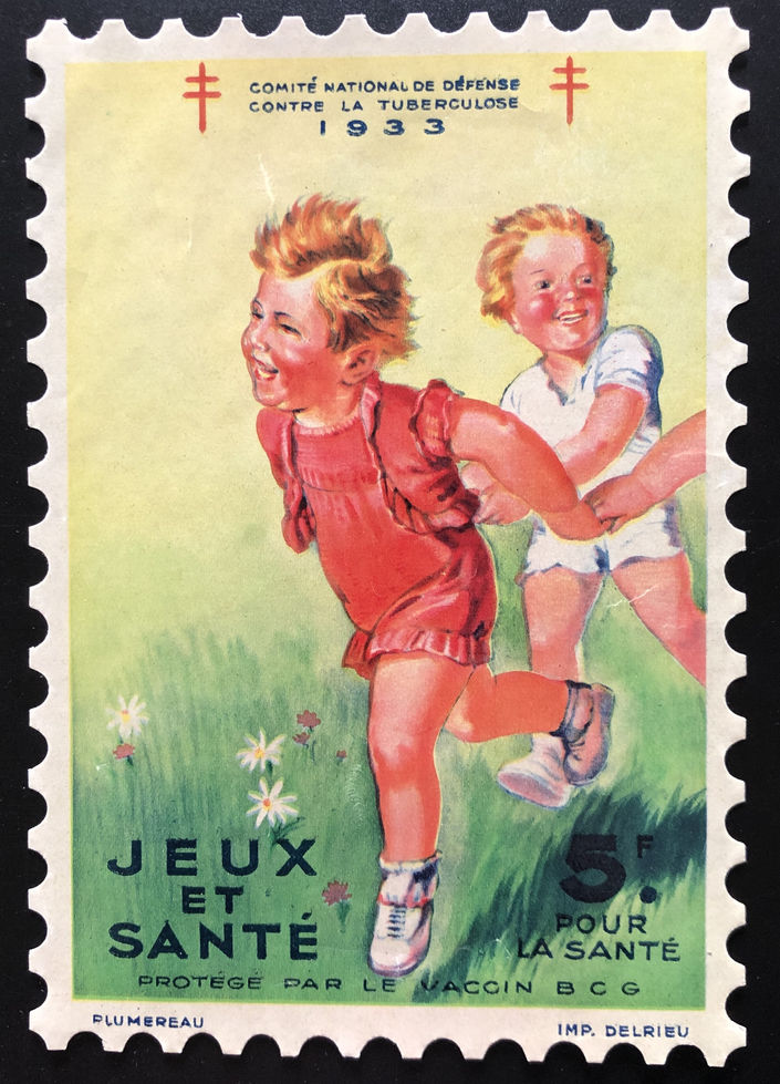 Antituberculeux giga timbre 1933