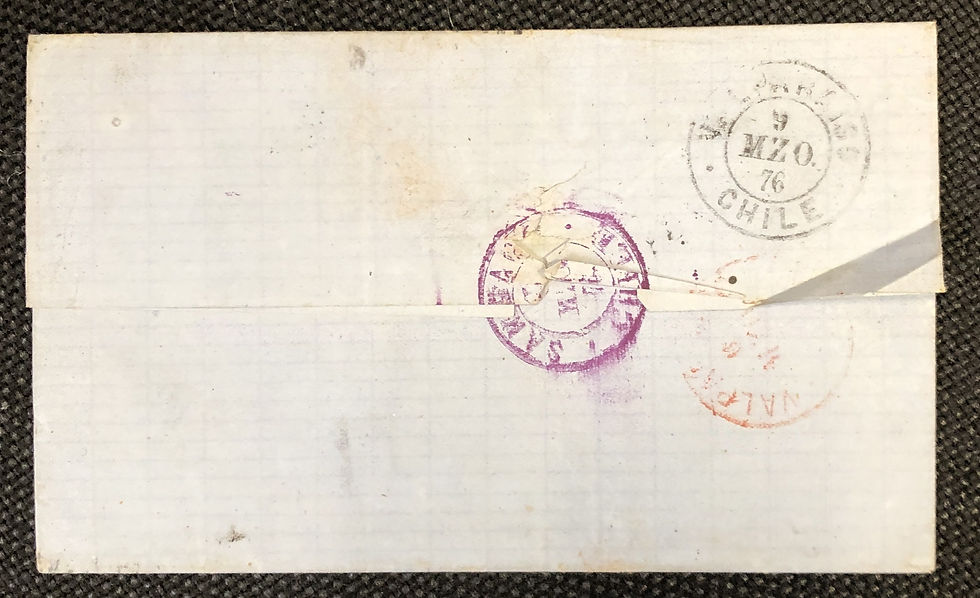 N° 38x5 s/lettre pour Chili