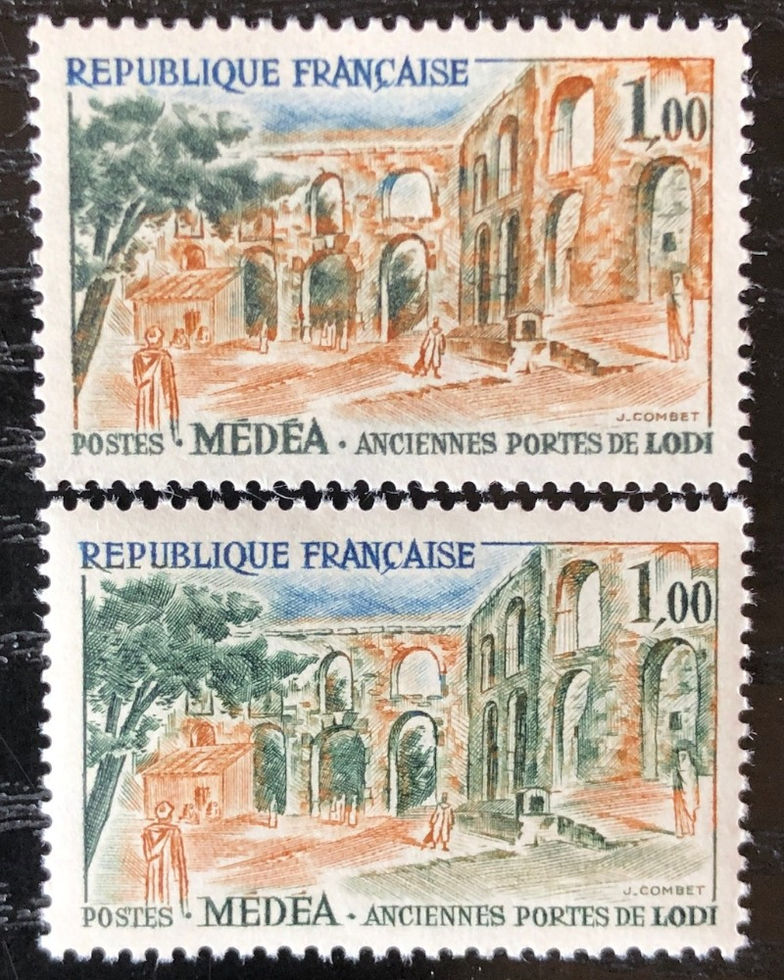 N° 1318a (bâtiment et sol vert)