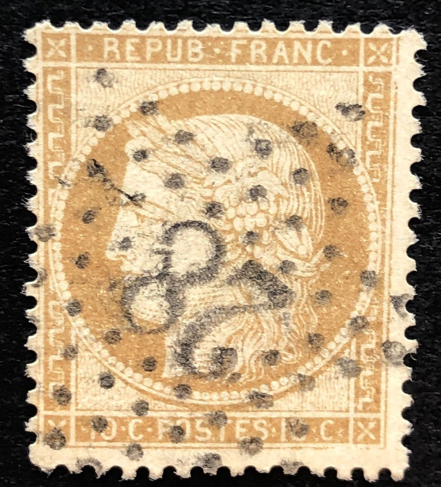 N° 36 obl étoile 28, TB