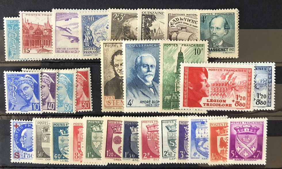 1942 - N° 538 à 567