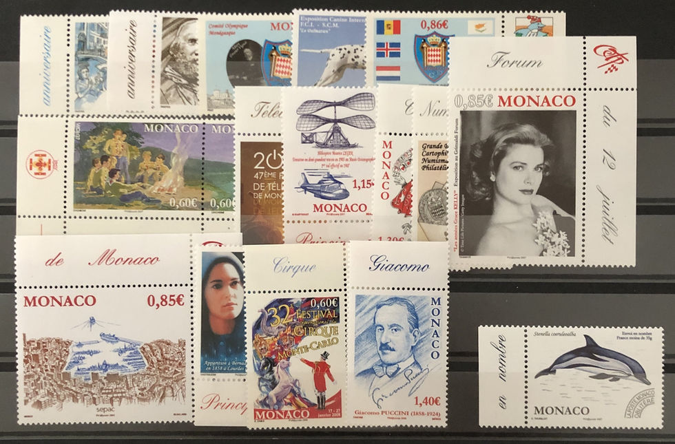 Monaco 2007 (N° 2588/2603)