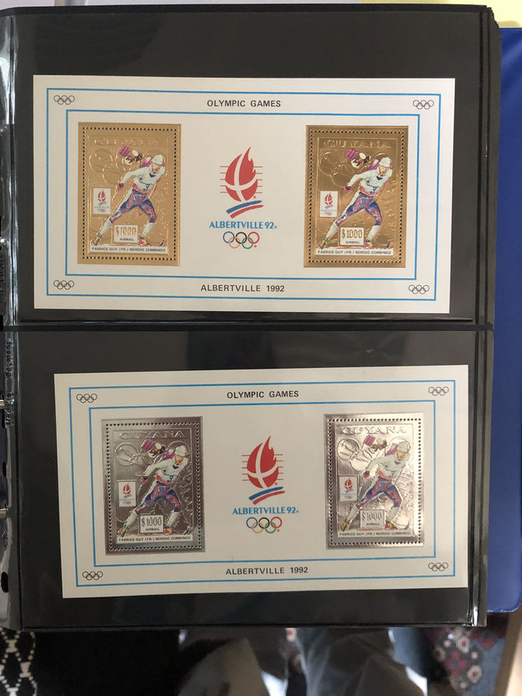 JO HIVER Albertville 1992- Parcours de la Flamme