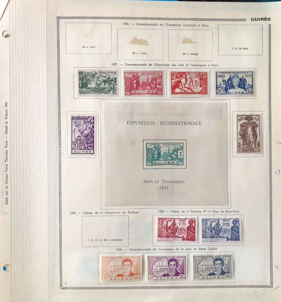Miniature : GUINEE (1892-1944)