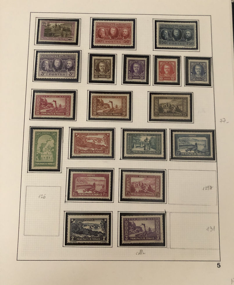 Monaco Collection 1885-1964