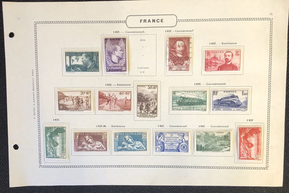 France Collection 1900-1952