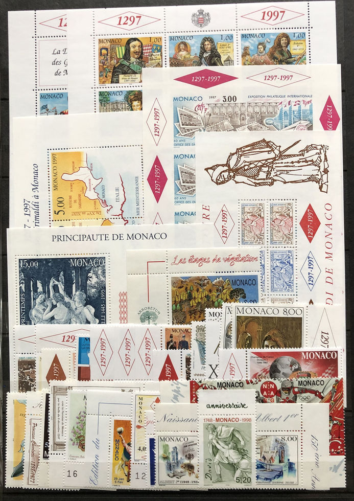 Monaco 1997 (N° 2086/2145)