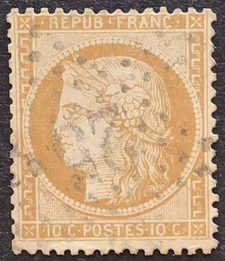 N° 36 obl étoile 25, TB