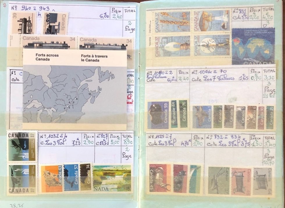 Canada : carnet de circulation