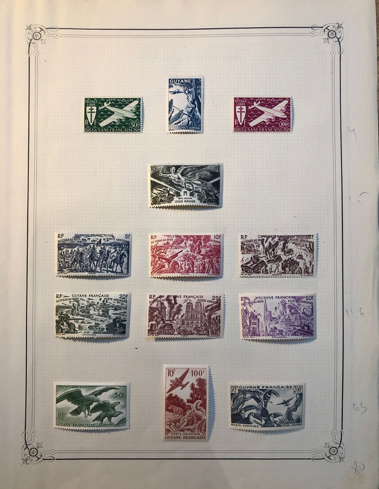 Guyane Collection (Cote 650€+)