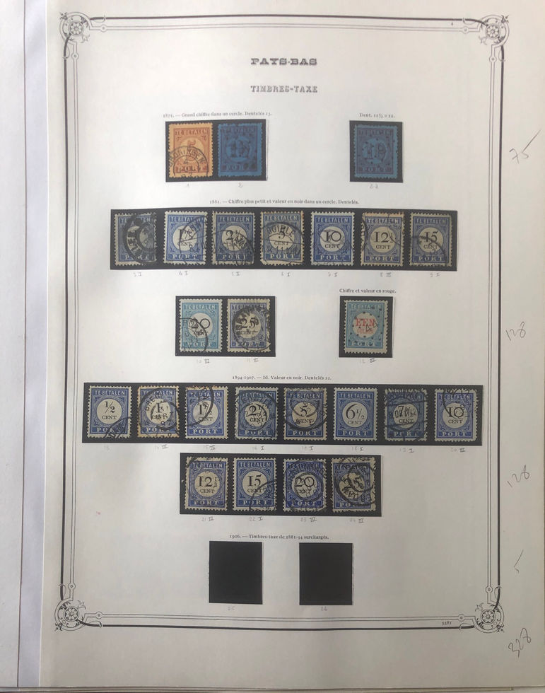 Pays-Bas - Collection 1852 à 1997