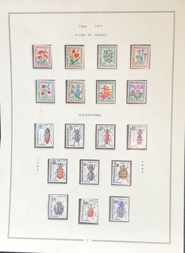 Taxe Collection 1881-1983