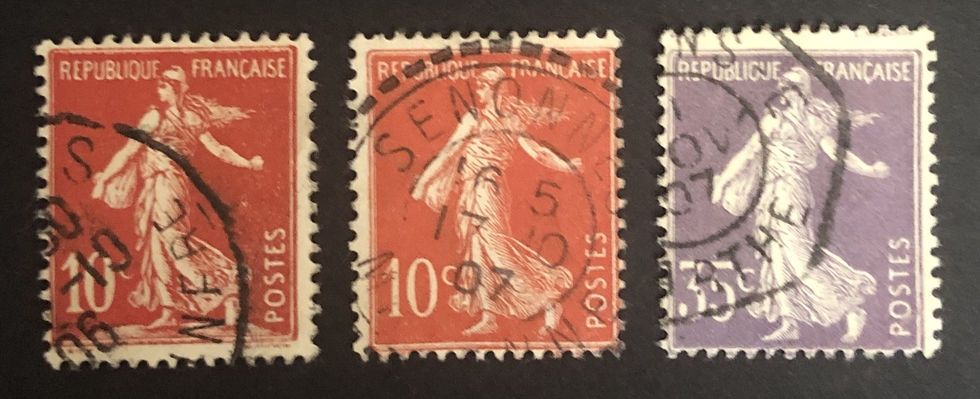 1906 - N° 134 à 136