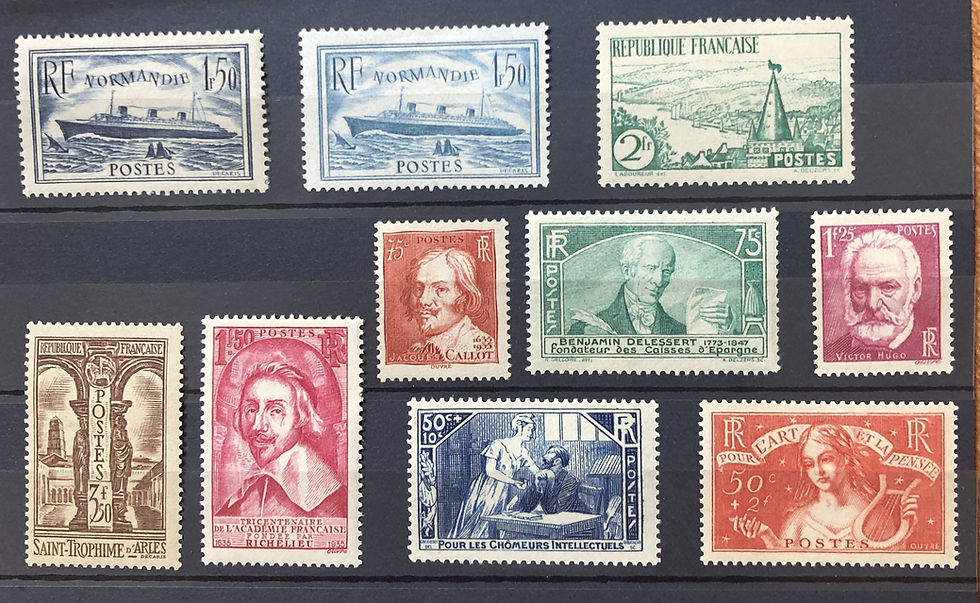 1935 - N° 299 à 308
