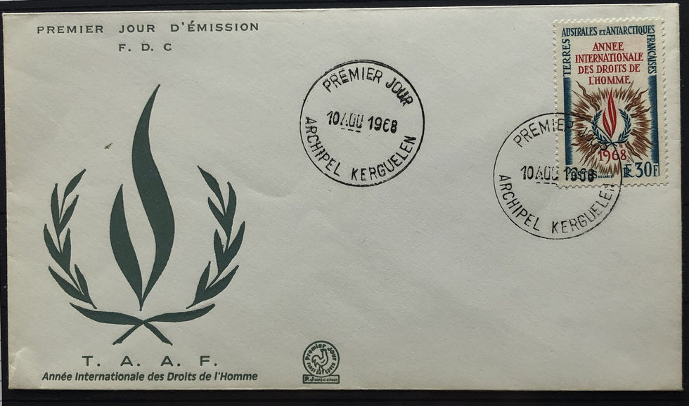 TAAF N° 27 (FDC)